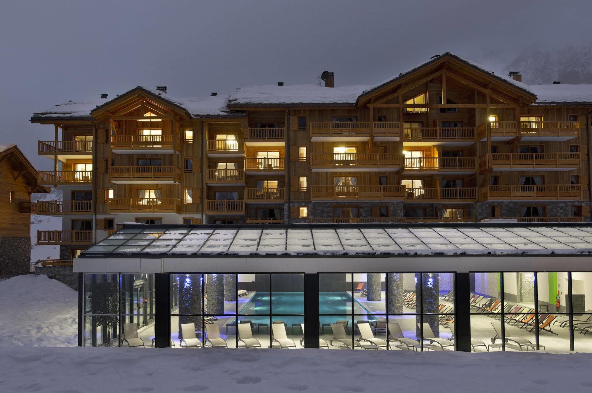 Cgh Residences & Spas Les Chalets De Flambeau Lanslebourg-Mont-Cenis Eksteriør billede