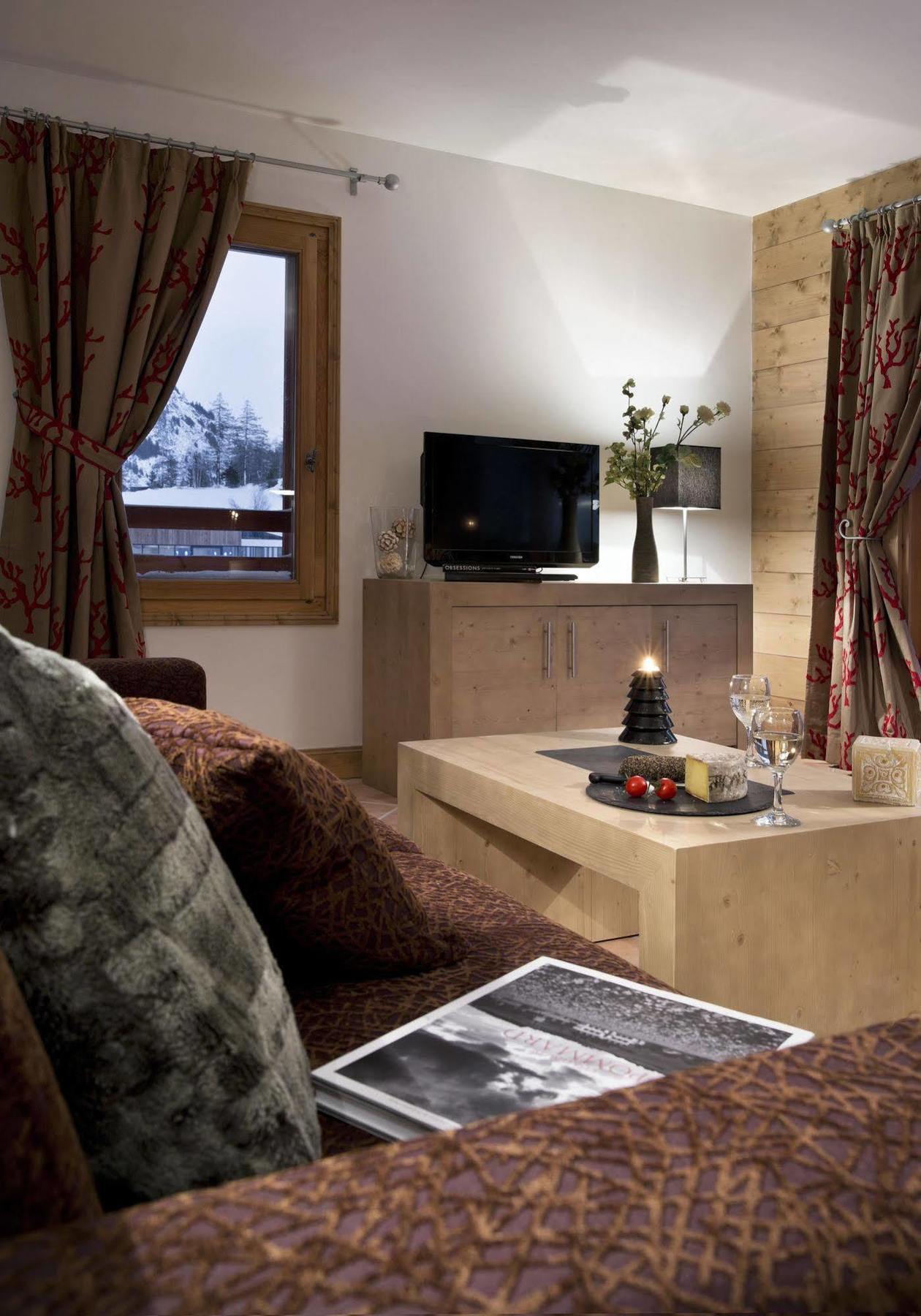 Cgh Residences & Spas Les Chalets De Flambeau Lanslebourg-Mont-Cenis Eksteriør billede
