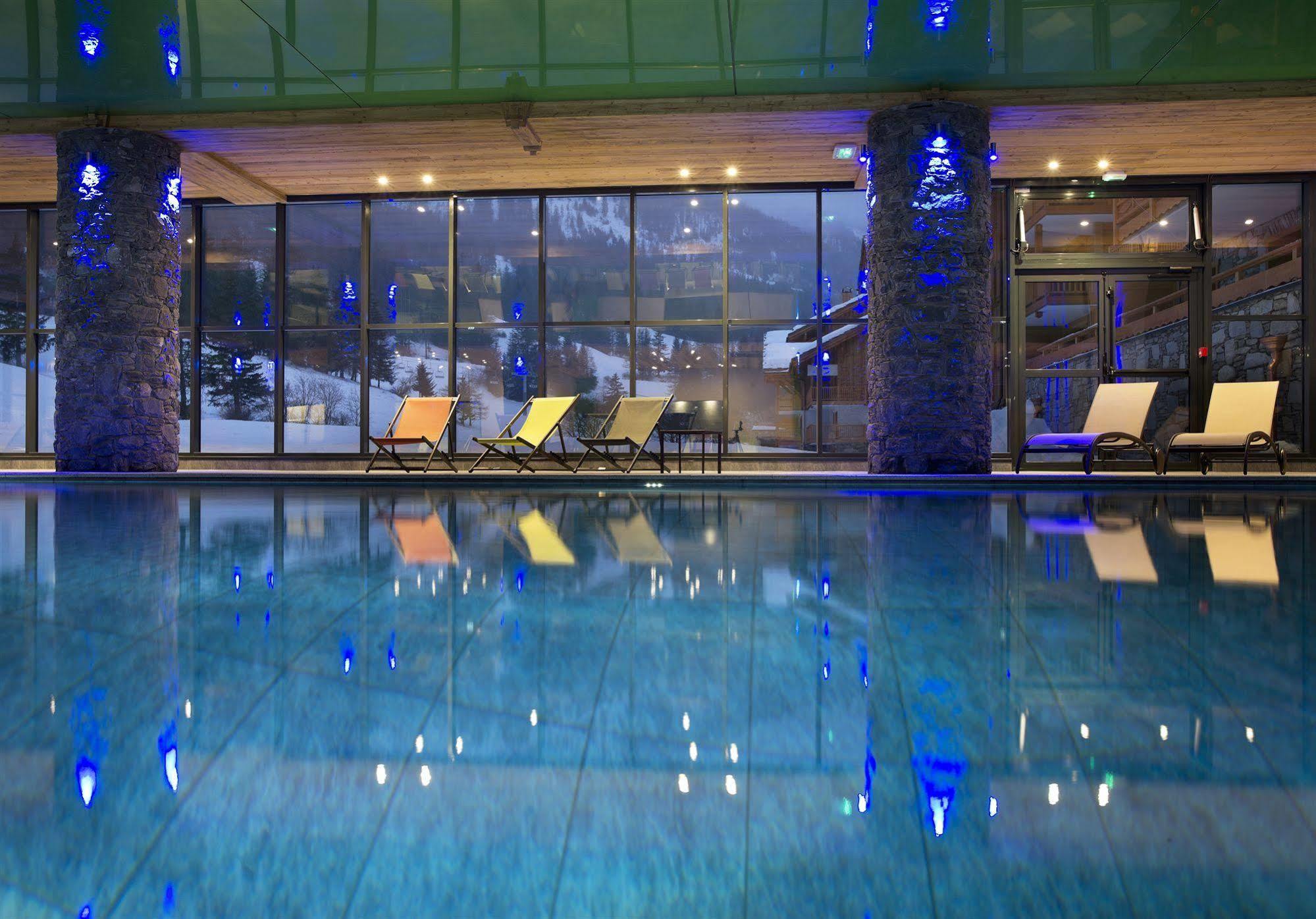 Cgh Residences & Spas Les Chalets De Flambeau Lanslebourg-Mont-Cenis Eksteriør billede